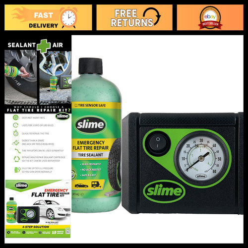 Flat tire repair kit with - repair,